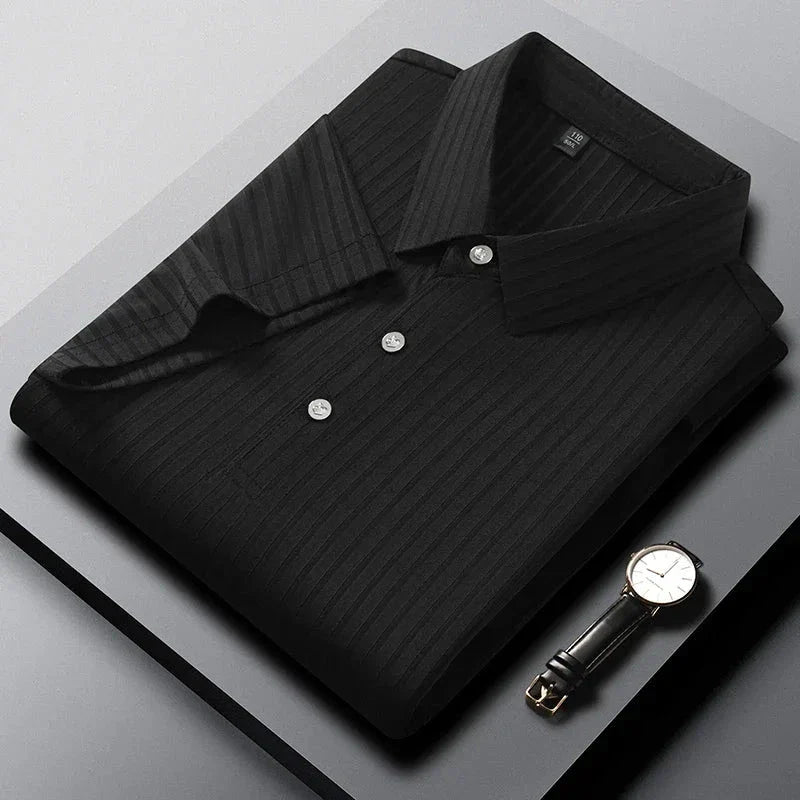 Velstrone – Modern Striped Polo Shirt