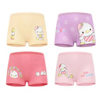 4-Pack Cute Critters Girls' Underwear
