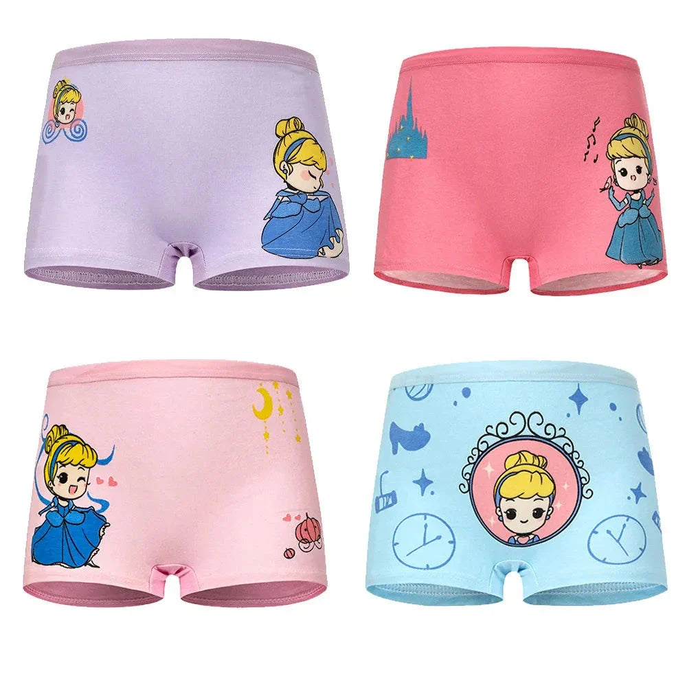 4-Pack Cute Critters Girls' Underwear