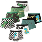 4-Pack Kids' Doodle Dash Boxer Briefs