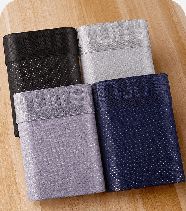 Set of 4 ActiveMan Boxer Underwear