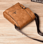 AlphaPort Men's Retro Leather Bag