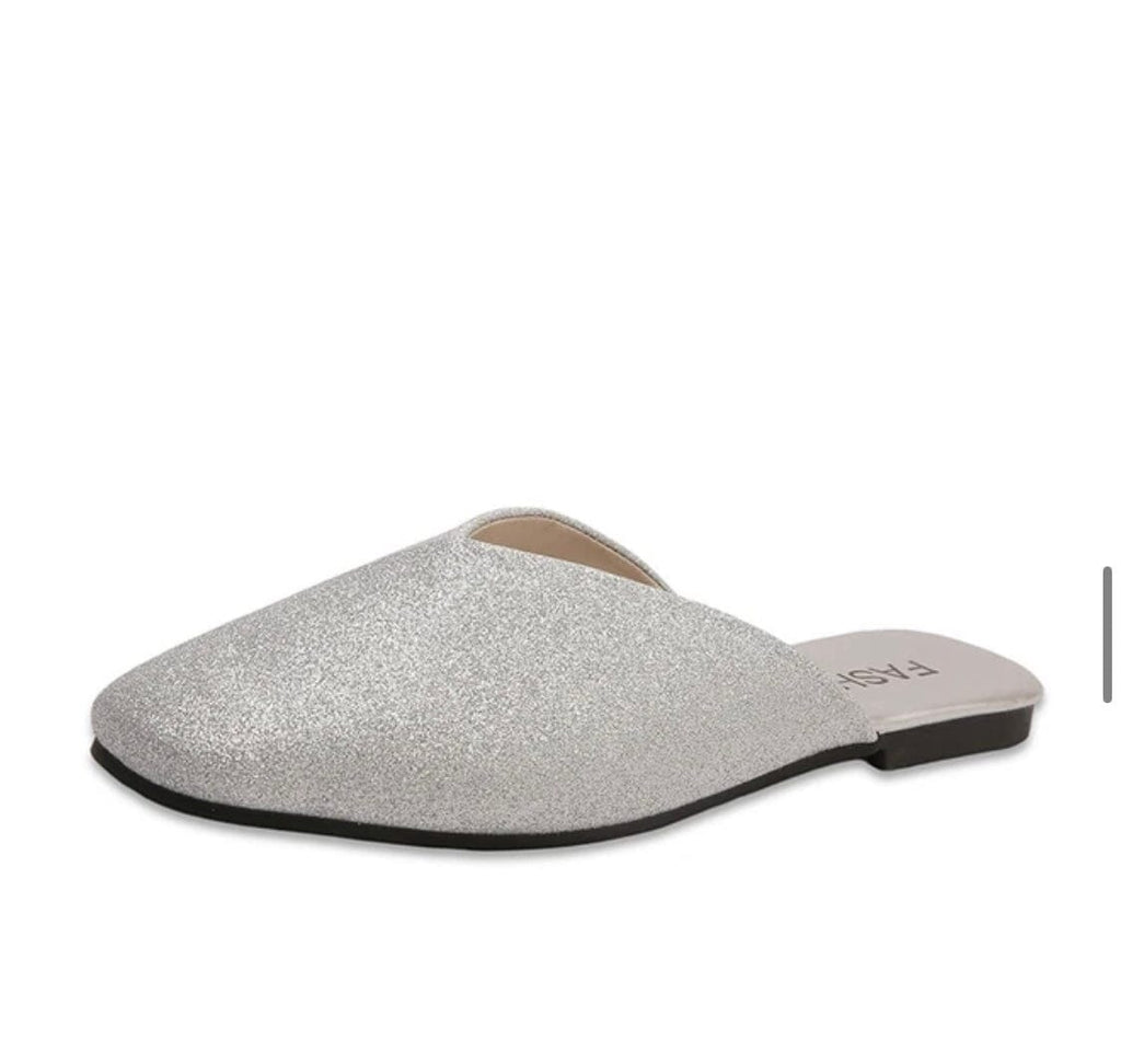 Aura Eleganza Women's Leather Mules
