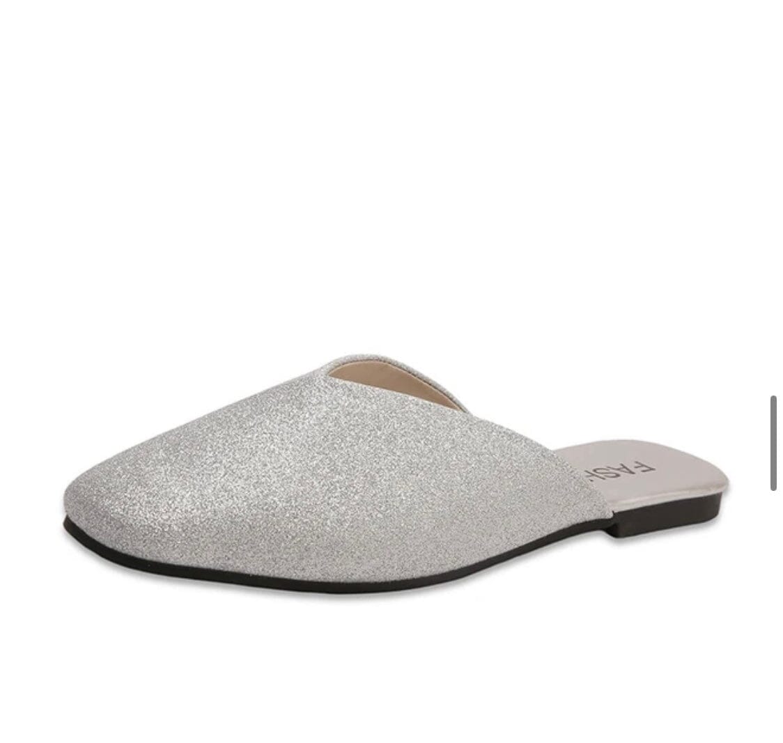 Aura Eleganza Women's Leather Mules