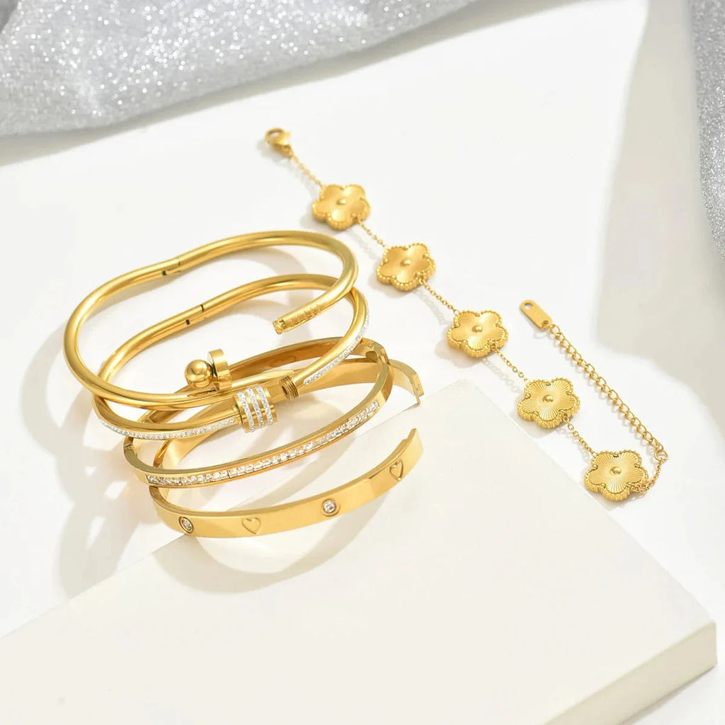 Aurelle Solène Luxury Bracelet Set