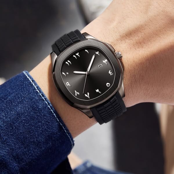 Aurion Noir Men's Quartz Watch