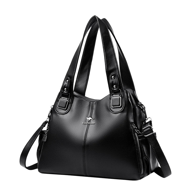 Aurora Classic Vintage Leather Shoulder Bag