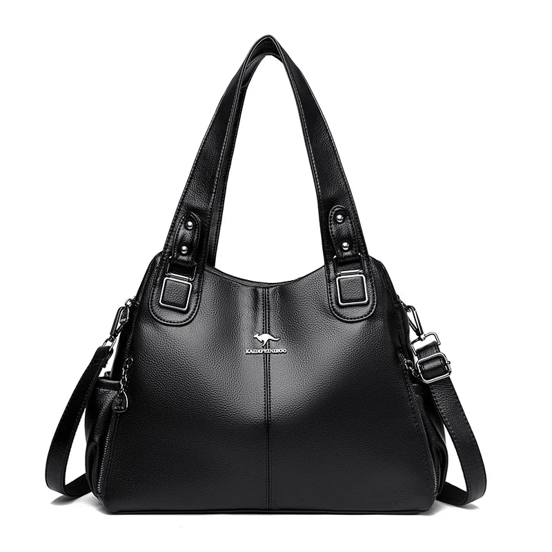 Aurora Classic Vintage Leather Shoulder Bag