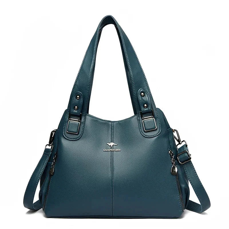 Aurora Classic Vintage Leather Shoulder Bag