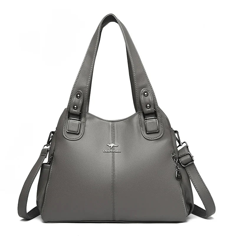 Aurora Classic Vintage Leather Shoulder Bag