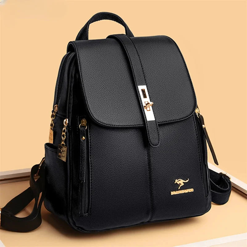Aurora Leather Backpack