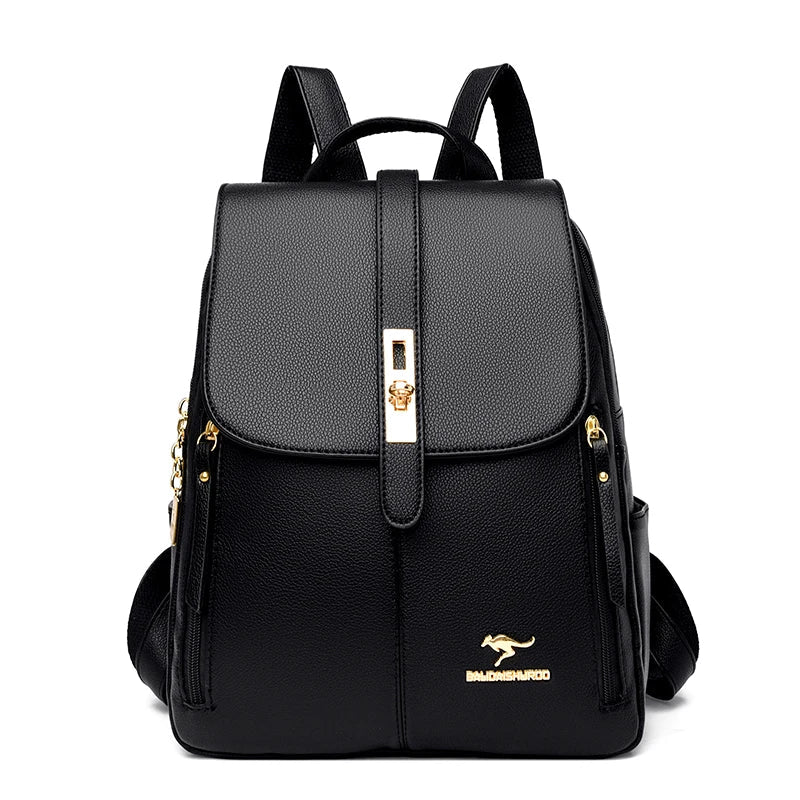 Aurora Leather Backpack