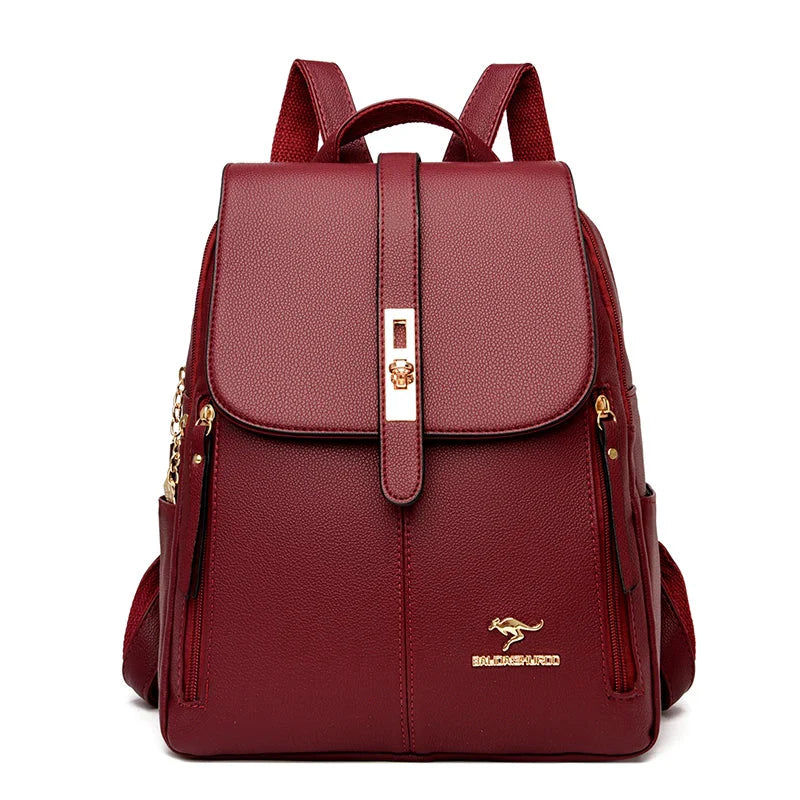 Aurora Leather Backpack
