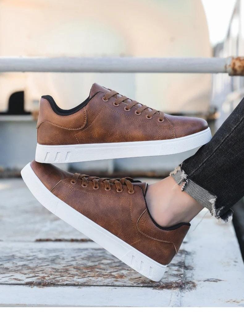 Barretus Men's Leather Sneakers