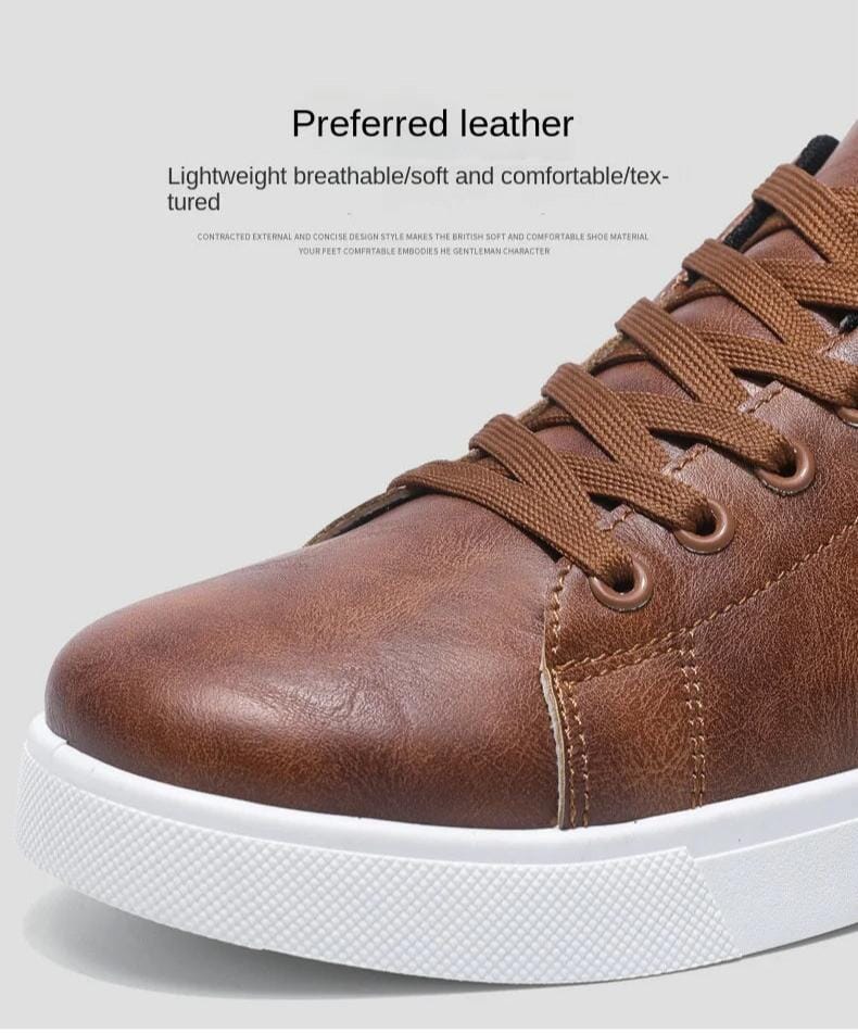 Barretus Men's Leather Sneakers