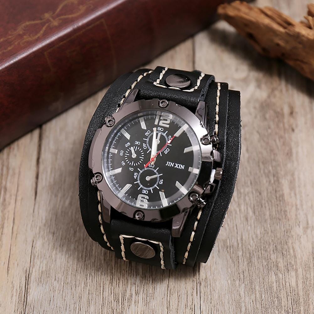 Bellator Men's Artisan Leather Watch
