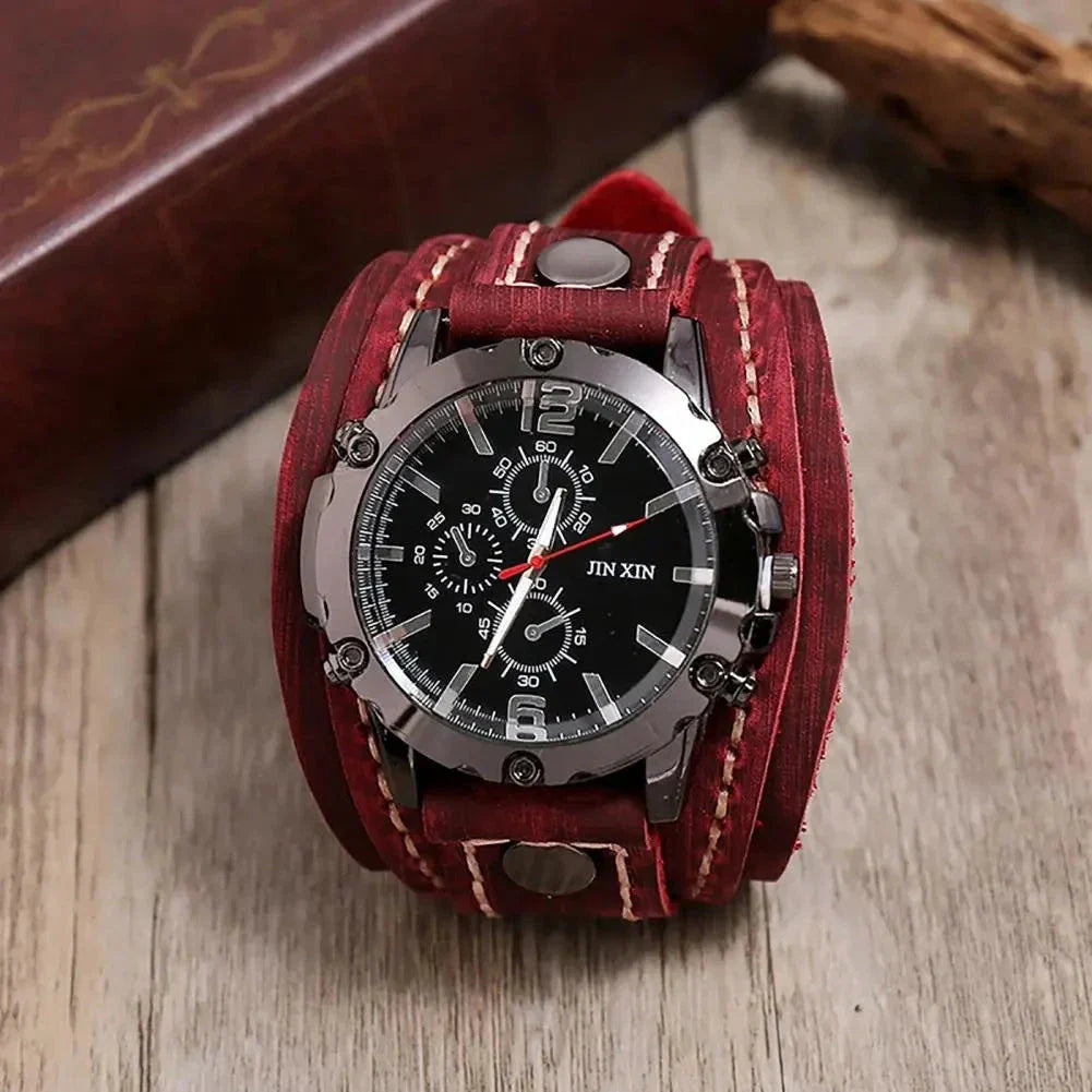 Bellator Men's Artisan Leather Watch