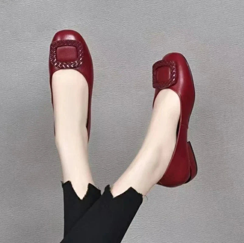 Bellaviz Feminine Leather Flats