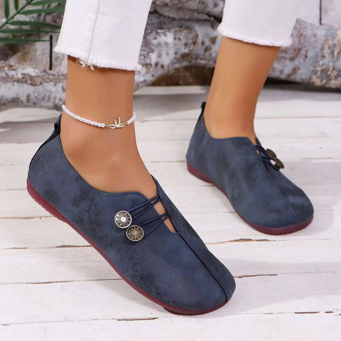 Belle Tessara – Retro-Style Women's Flats