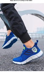 Blue Wolf Unisex Running and Walking Sneakers