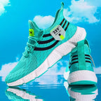 Blue Wolf Unisex Running and Walking Sneakers