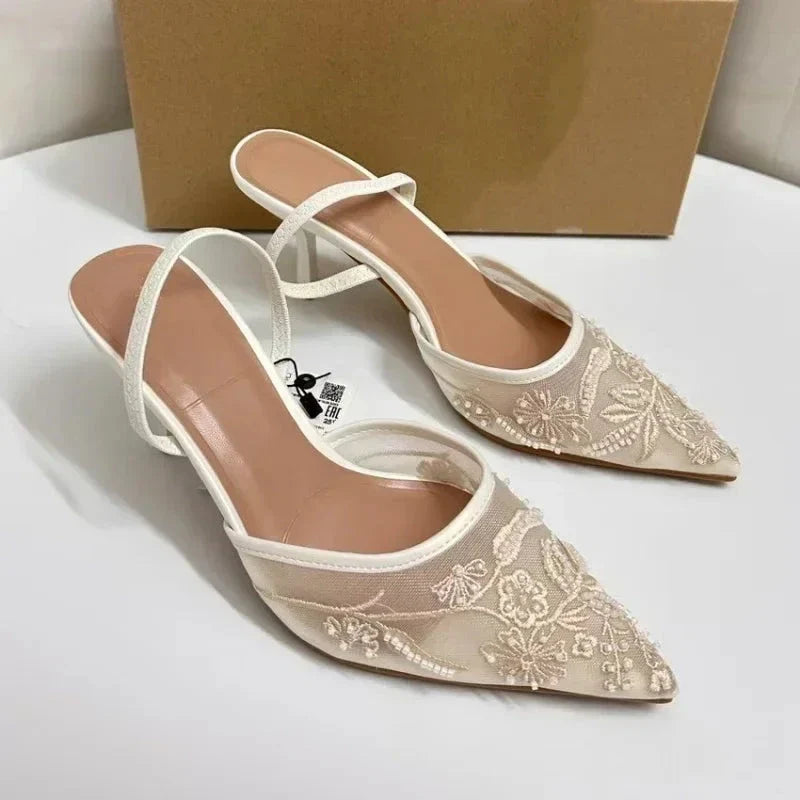 Miralène – Elegant Embroidered Heels