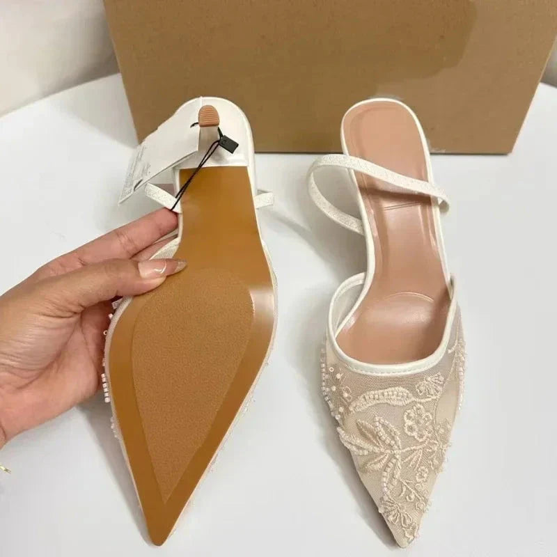 Miralène – Elegant Embroidered Heels