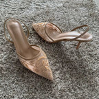 Miralène – Elegant Embroidered Heels
