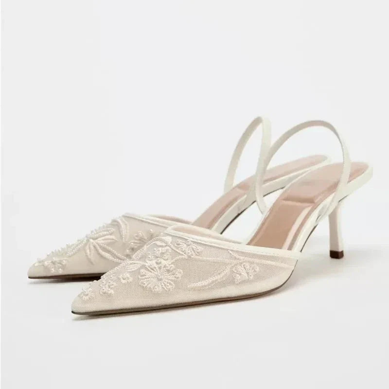 Miralène – Elegant Embroidered Heels