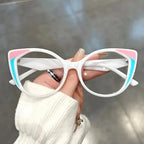 Catcolors Stylish Unisex Transparent Glasses