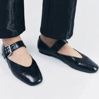 CharmSavage Retro Mary Janes Flats