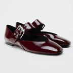 CharmSavage Retro Mary Janes Flats