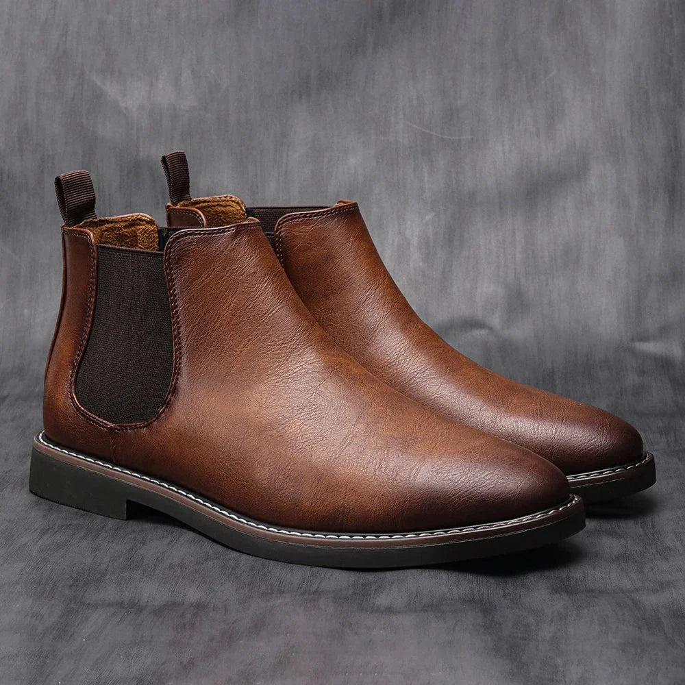 Chelsea Men's Leather Boots