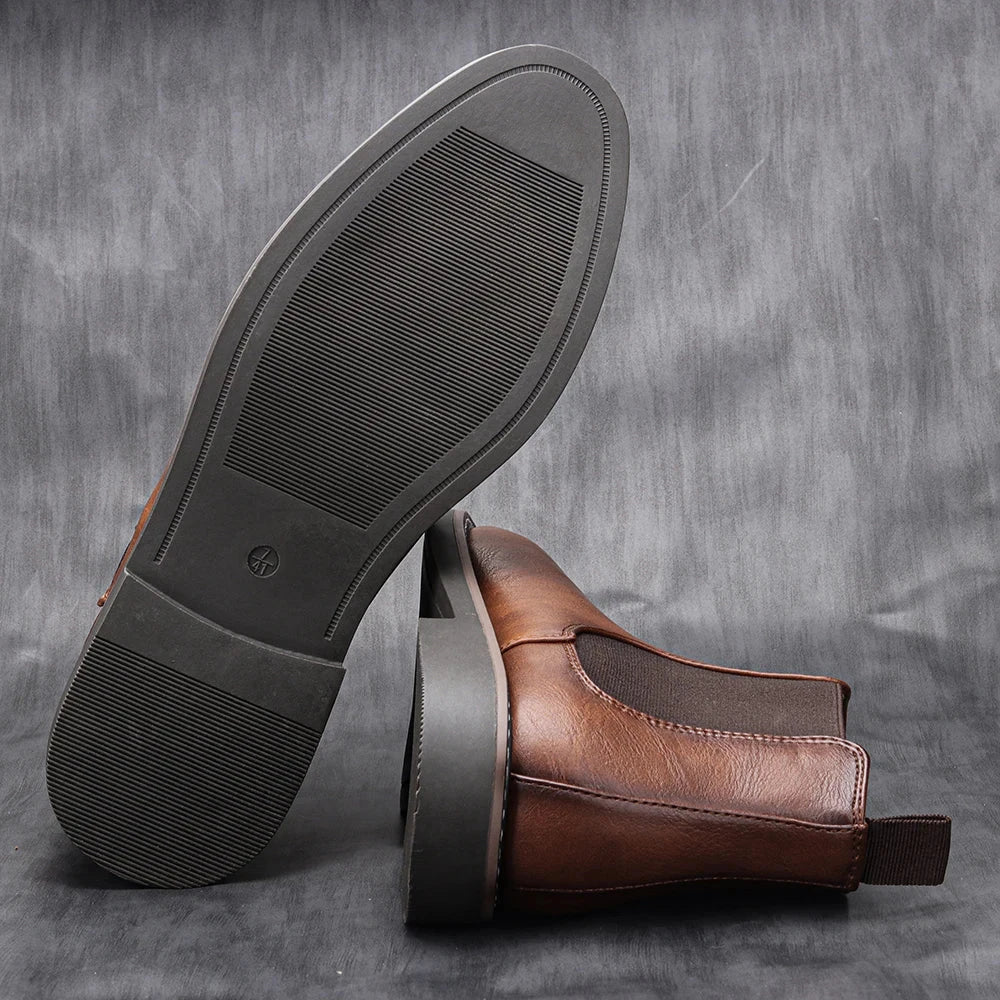 Chelsea Men's Leather Boots
