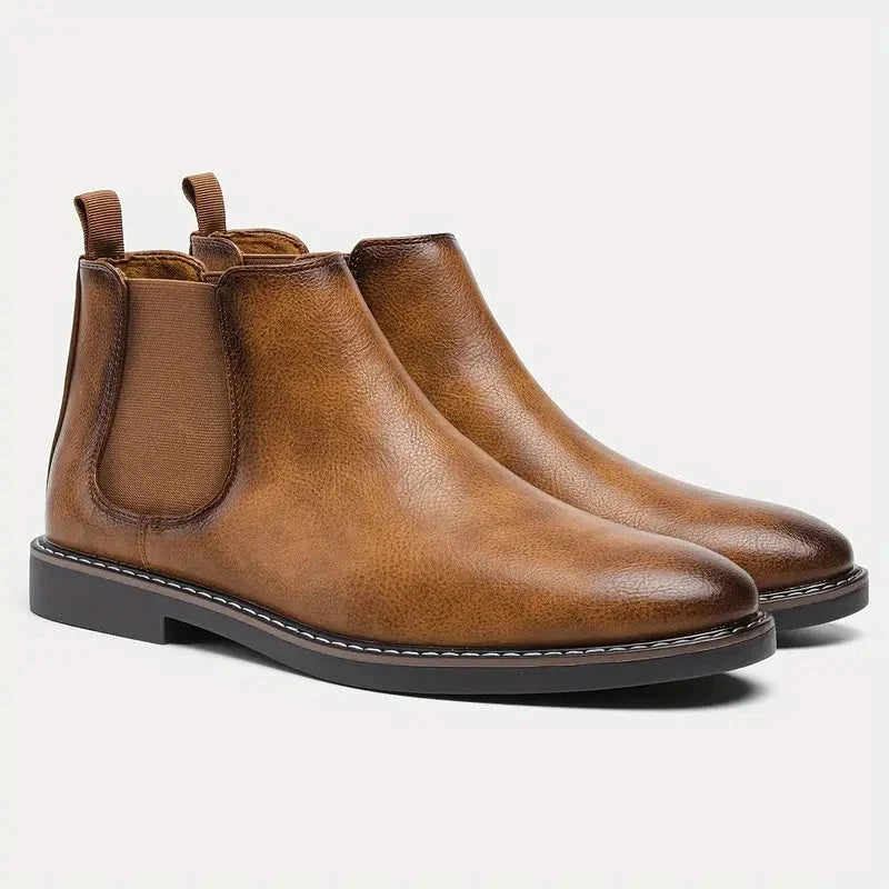 Chelsea Men's Leather Boots