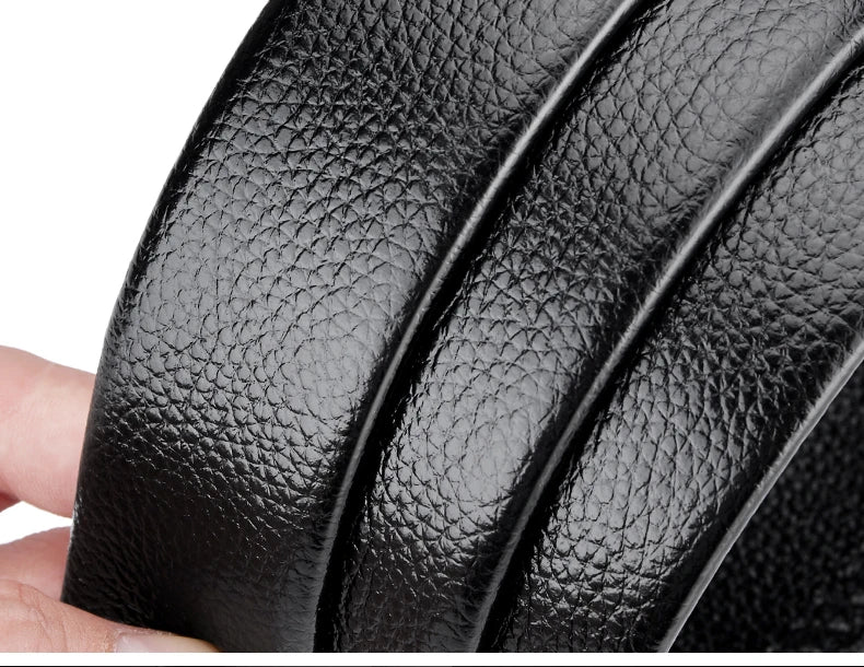 Classic Alpha Men's Leather Belt