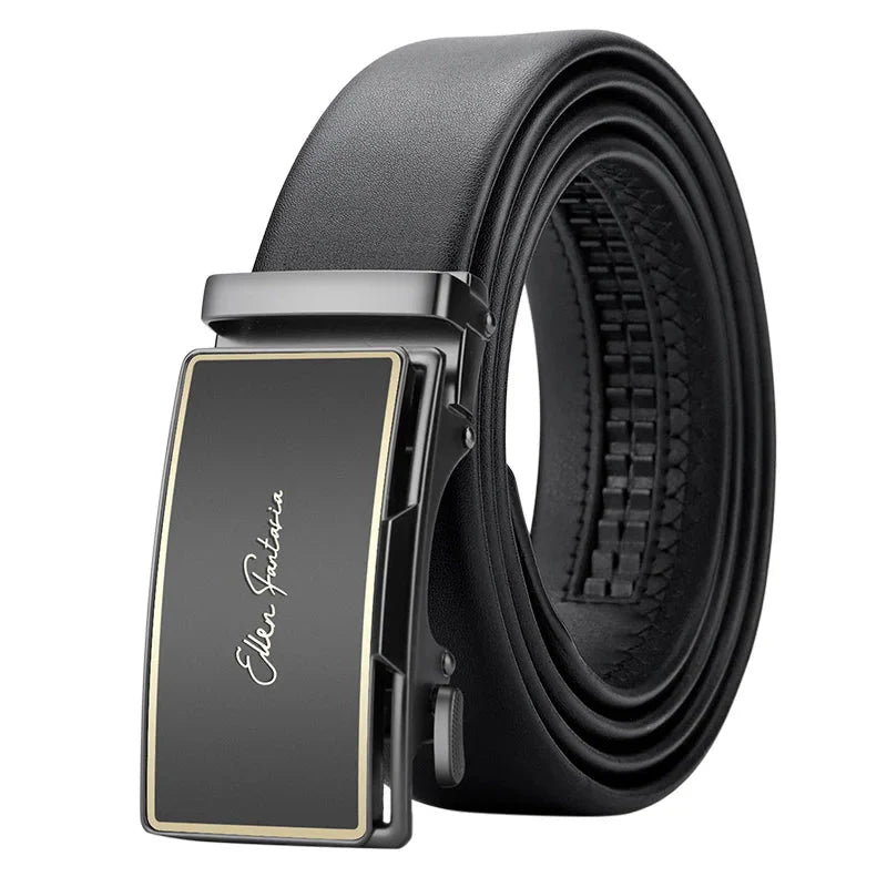 Classic Alpha Men's Leather Belt