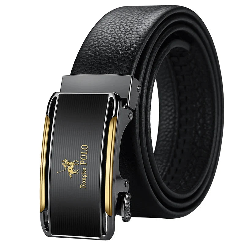 Classic Alpha Men's Leather Belt
