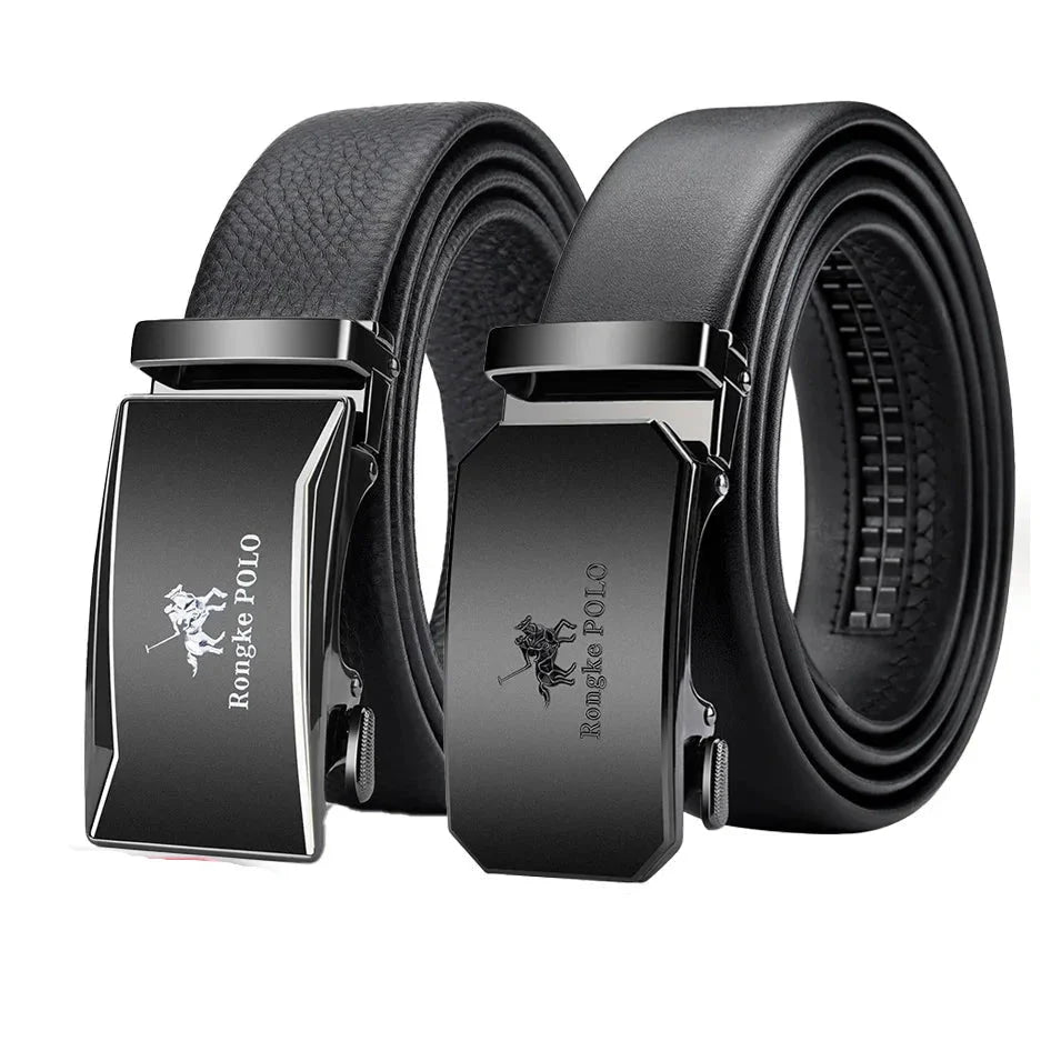 Classic Alpha Men's Leather Belt