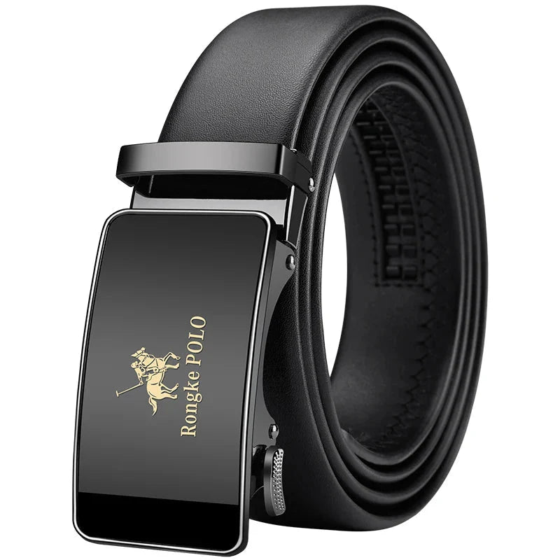 Classic Alpha Men's Leather Belt