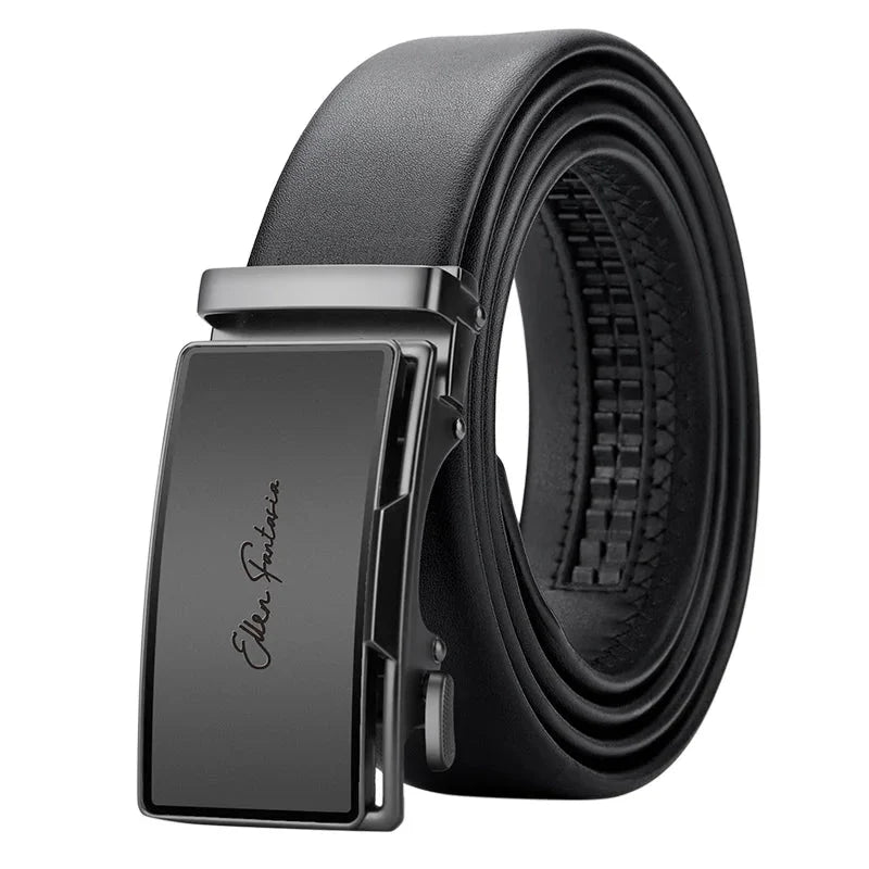 Classic Alpha Men's Leather Belt