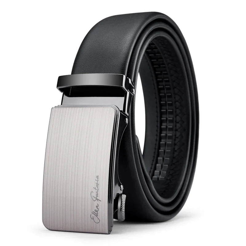 Classic Alpha Men's Leather Belt
