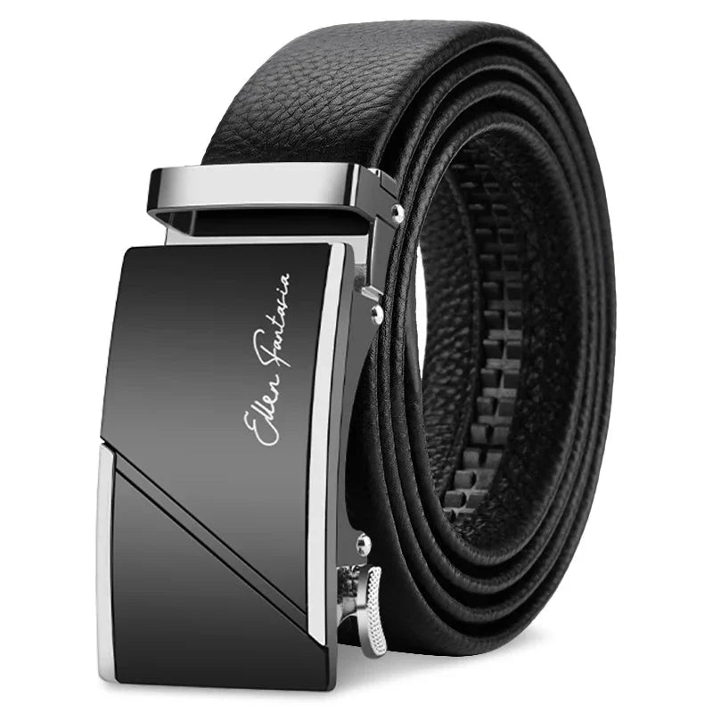 Classic Alpha Men's Leather Belt