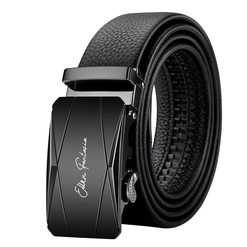 Classic Alpha Men's Leather Belt