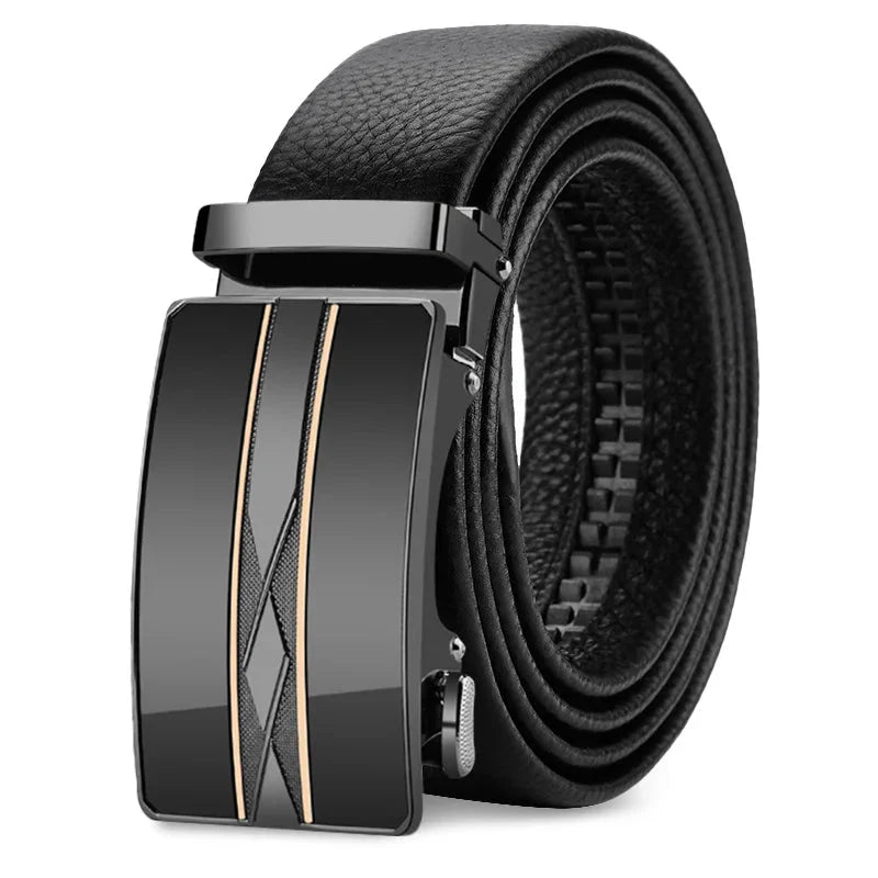 Classic Alpha Men's Leather Belt