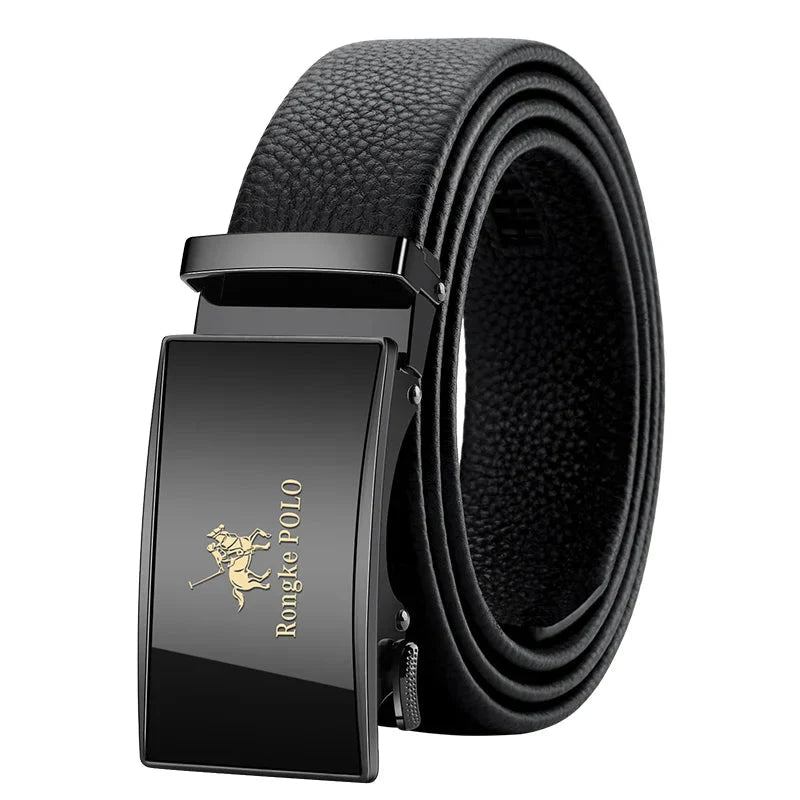 Classic Alpha Men's Leather Belt