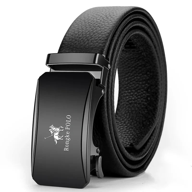 Classic Alpha Men's Leather Belt
