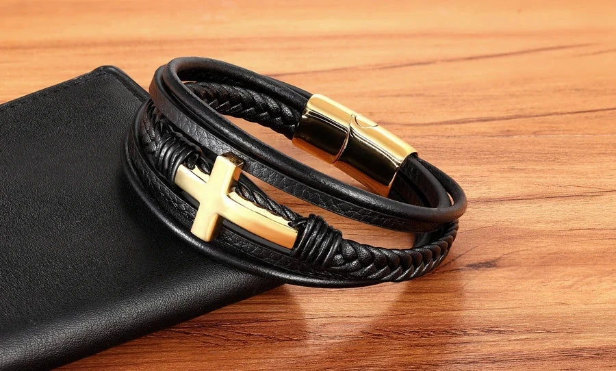 Classic Men's Leather Bracelet