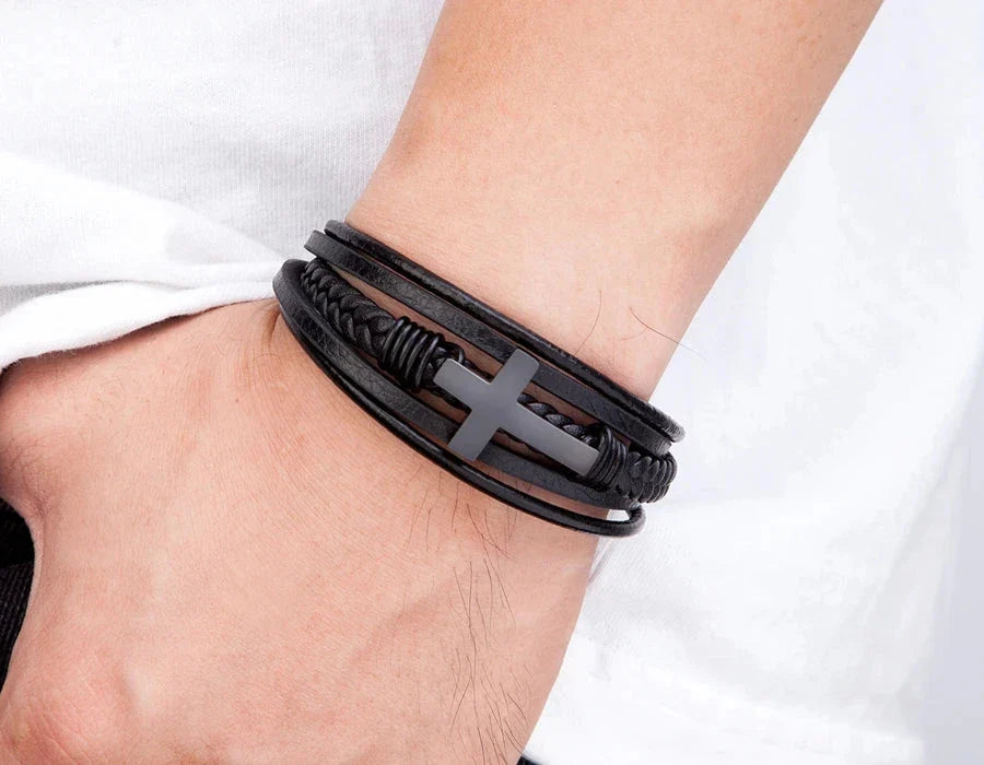 Classic Men's Leather Bracelet