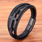Classic Men's Leather Bracelet